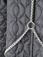 画像をギャラリービューアに読み込む, noir kei ninomiya ビーズ×チェーンハーネス [3P-V019-051]
