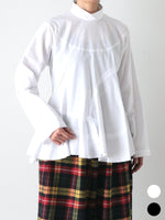 画像をギャラリービューアに読み込む, tao 綿ブロードブラウス(ハイネック) [TP-B016-051]
