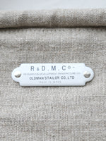 画像をギャラリービューアに読み込む, R&amp;D.M.Co- リネンマルシェバッグ(L) [7682]
