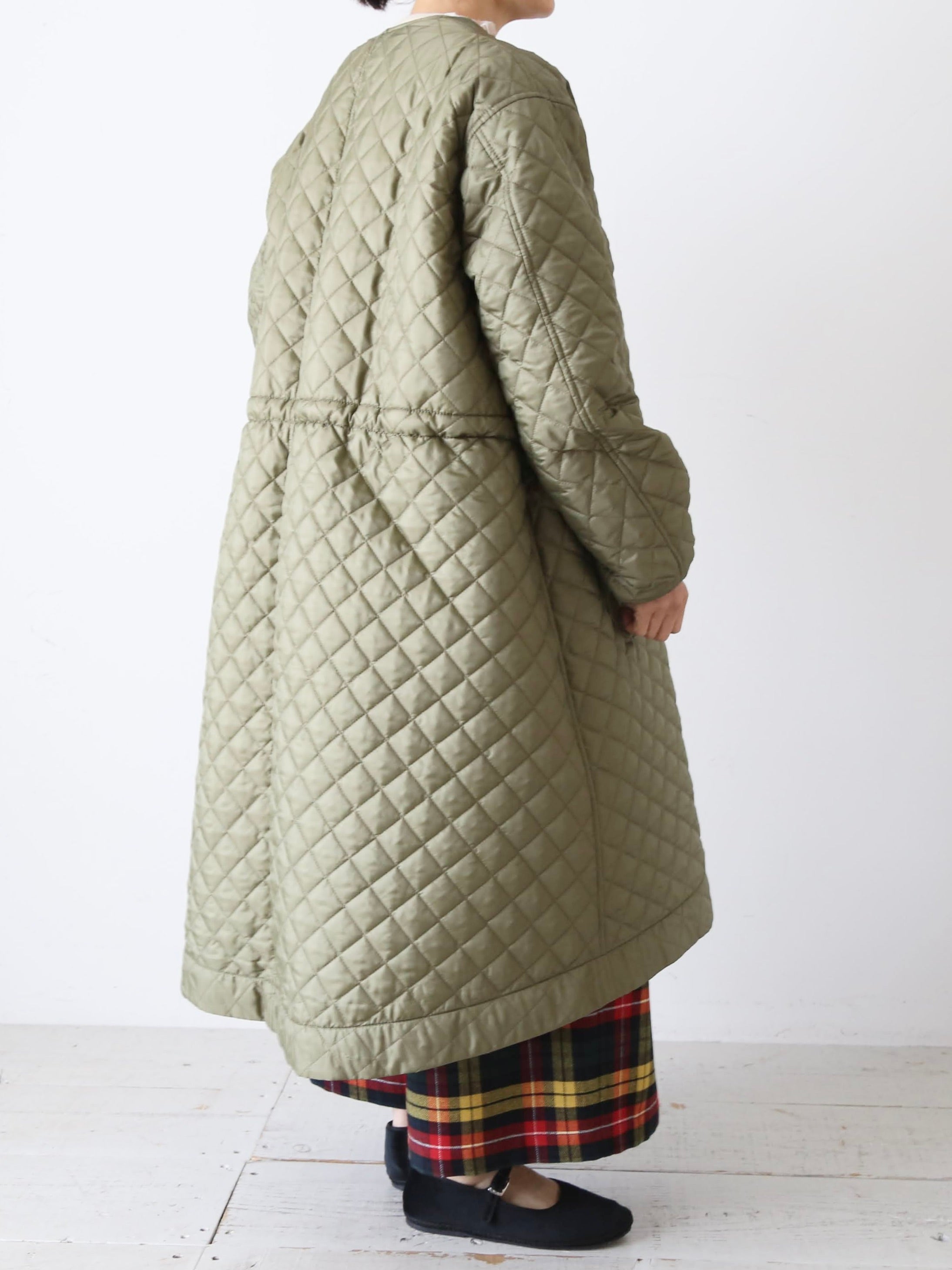 tao エステルタフタキルティングコート [TP-C003-051]