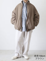 画像をギャラリービューアに読み込む, Veritecoeur パテッドブルゾン [VC-2779U]
