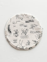 画像をギャラリービューアに読み込む, R&amp;D.M.Co- グラフティサークルポーチ(L) [7951]
