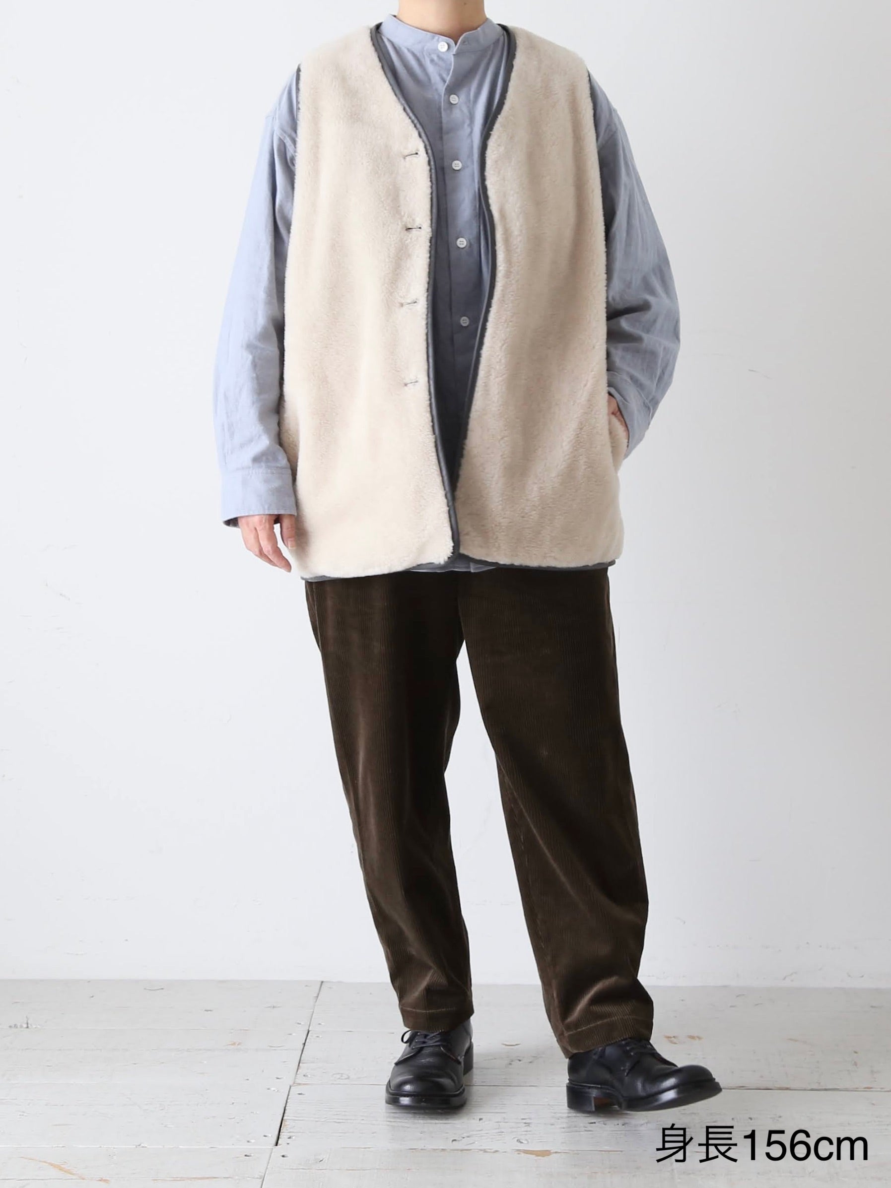 TOUJOURS リバーシブルライナーベスト [YM43NV03]