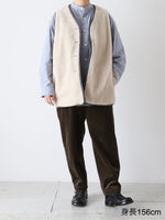 画像をギャラリービューアに読み込む, TOUJOURS リバーシブルライナーベスト [YM43NV03]
