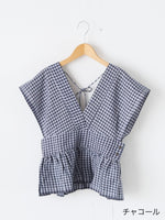 画像をギャラリービューアに読み込む, BUNON ギンガムリボンジレ [BN2630]
