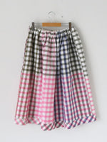 画像をギャラリービューアに読み込む, tao エステル綿ギンガムチェックスカート [TQ-S009-051]
