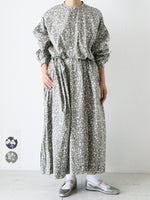 画像をギャラリービューアに読み込む, TOUJOURS  クラシックギャザードドレス [YM43FD03]
