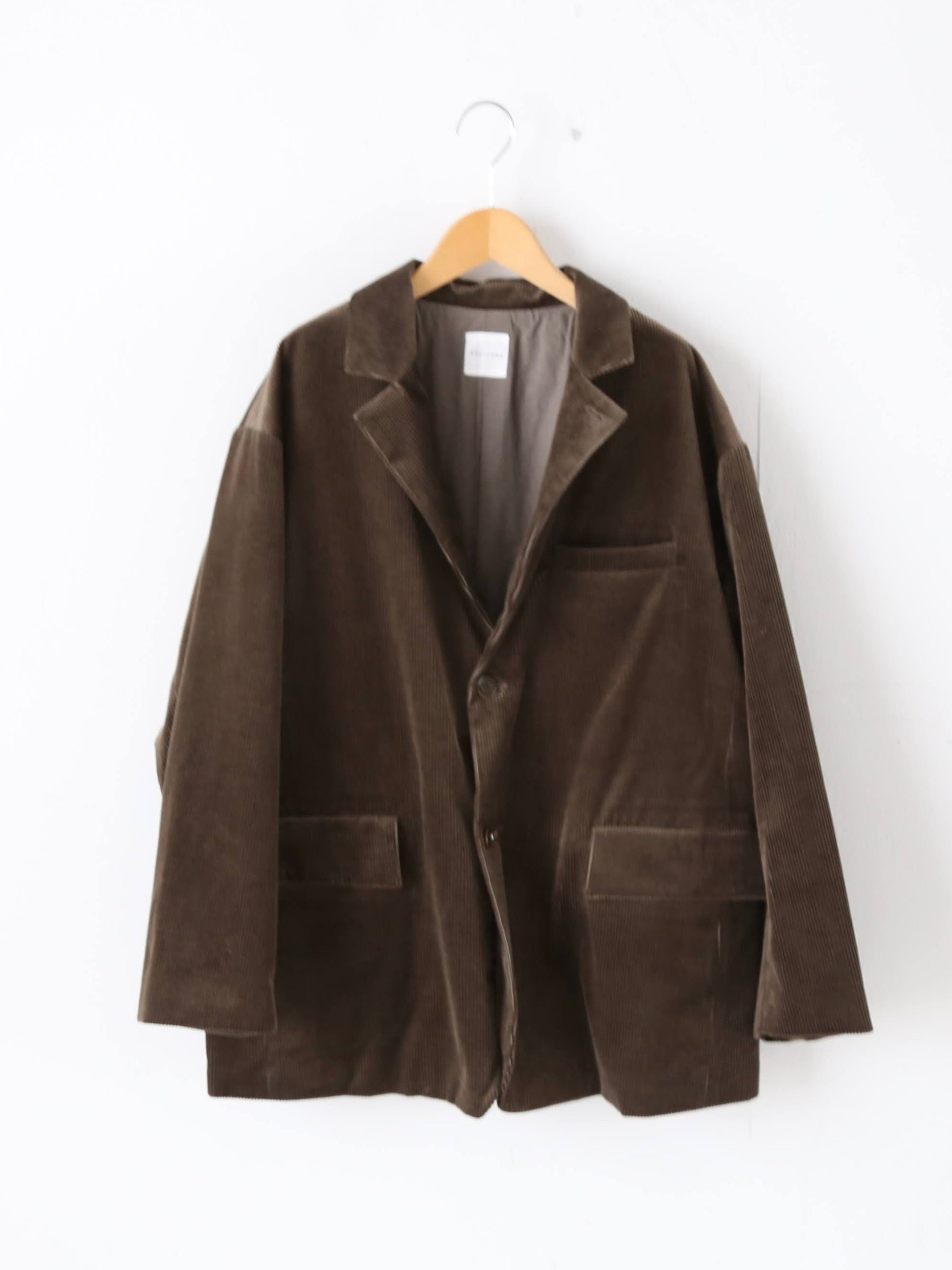 TOUJOURS オーバーサイズ1＋2ボタンサックジャケット [TM43RJ01]