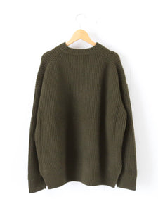 TOUJOURS (トゥジュー) リブステッチクルーネックビッグプルオーバー TOUJOURS リブステッチクルーネックビッグプルオーバー [VM43XK03] – CREER