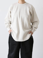 画像をギャラリービューアに読み込む, chimala ユニセックスワッフルクルートップ [CS40-K17]
