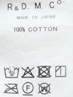 画像をギャラリービューアに読み込む, R&amp;D.M.Co- インディゴライトコーデュロイエプロン [7679]
