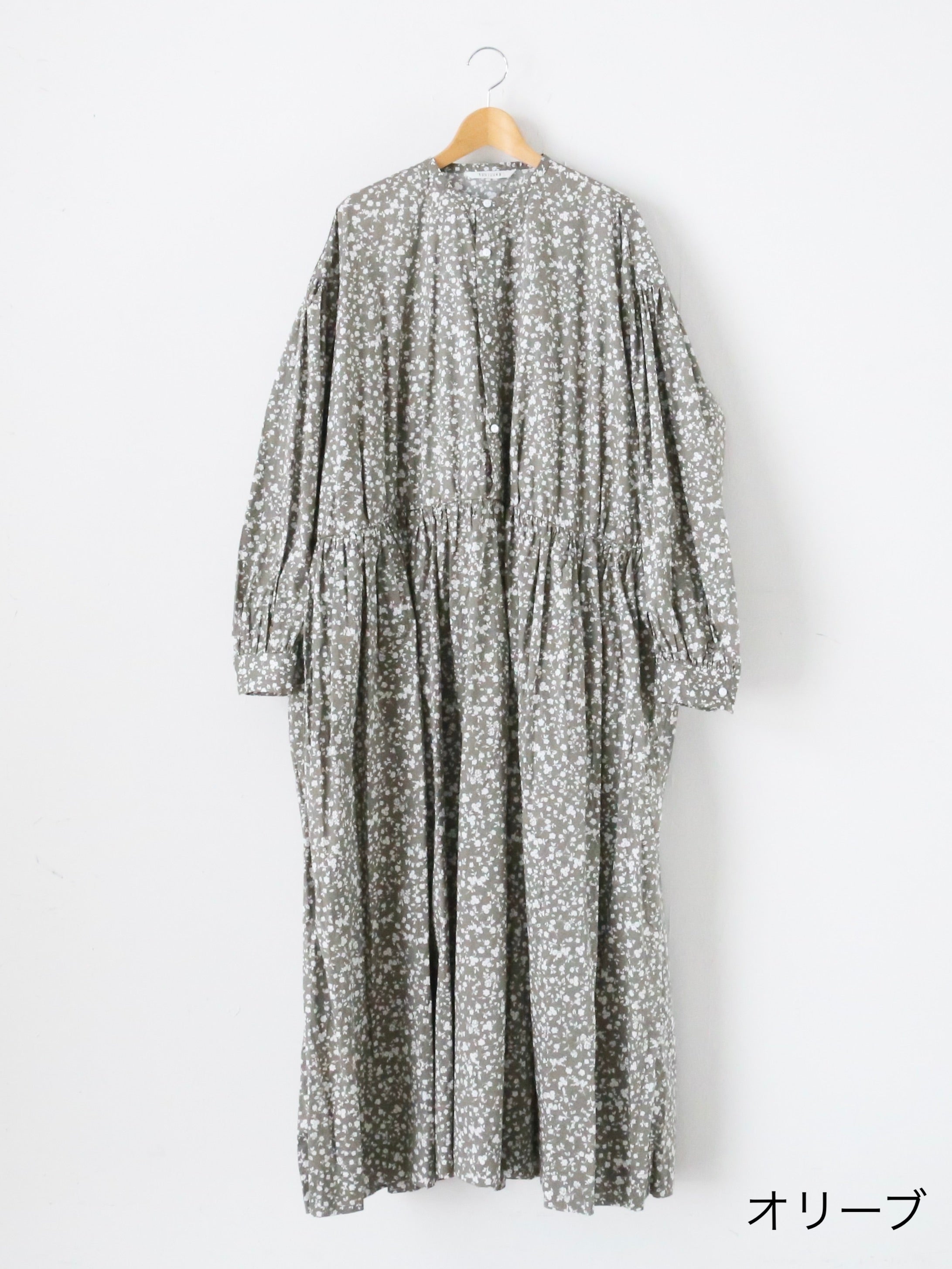 TOUJOURS  クラシックギャザードドレス [YM43FD03]