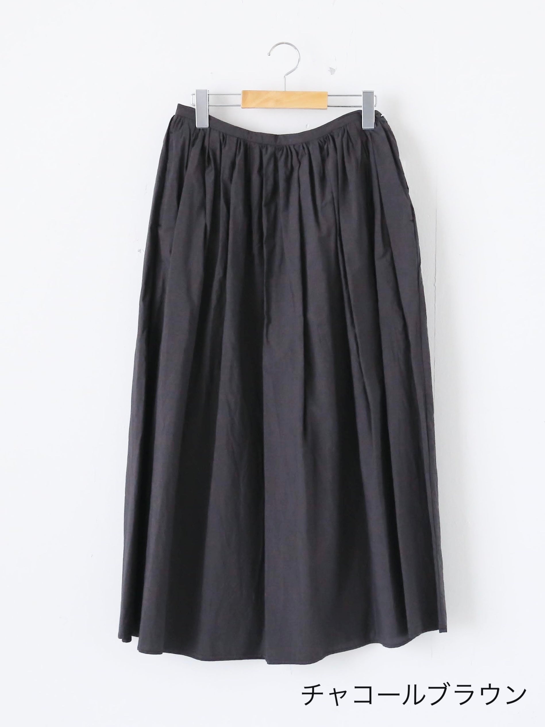 TOUJOURS ランダムプリーテッドマキシスカート [TM42BK04]