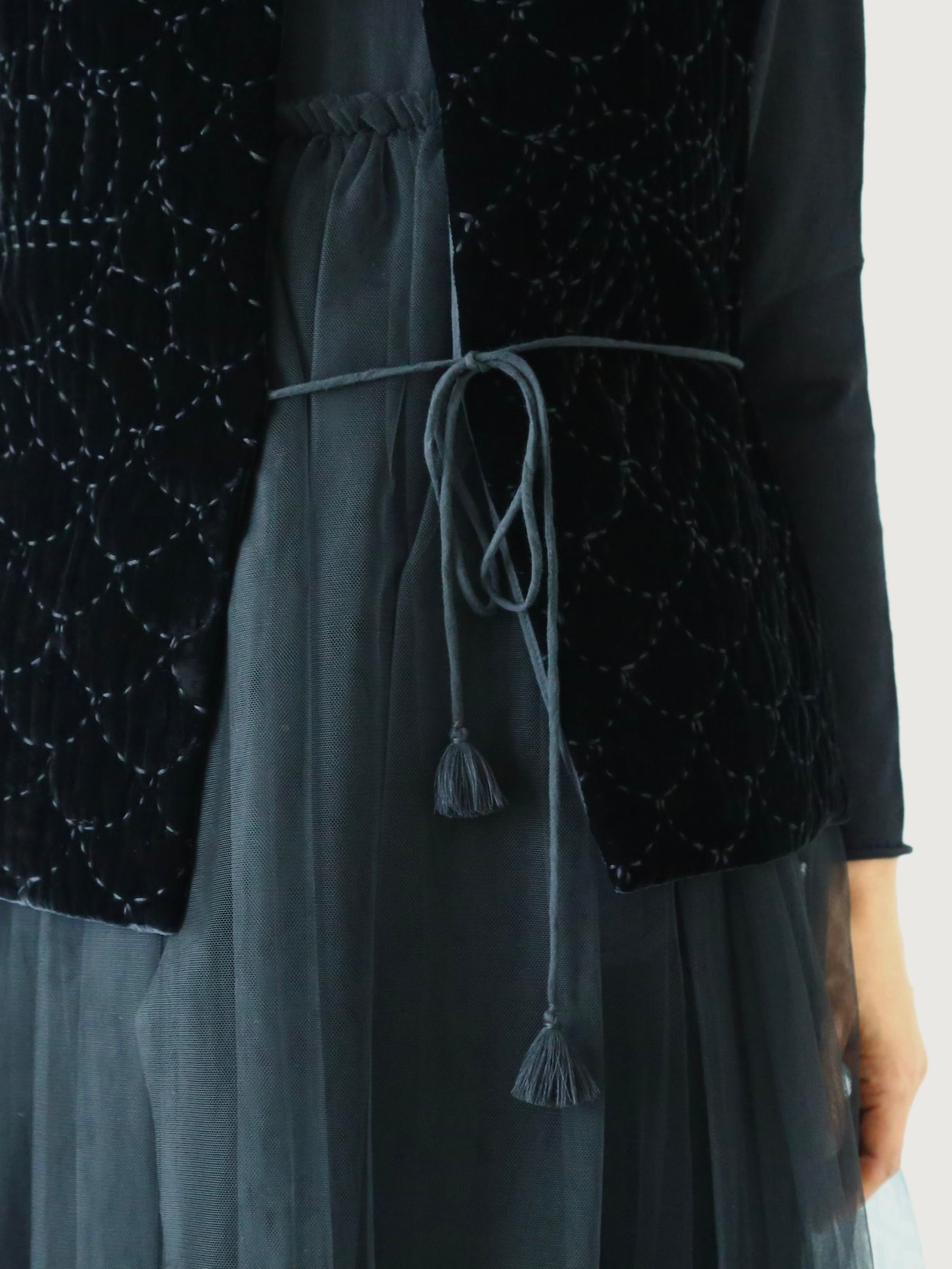 TOWAVASE パーマネントトワヴァーズベスト(ベルベット) [30-0020A]