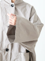 画像をギャラリービューアに読み込む, R&amp;D.M.Co- ガーメントダイオーバーサイズドコート [7986]
