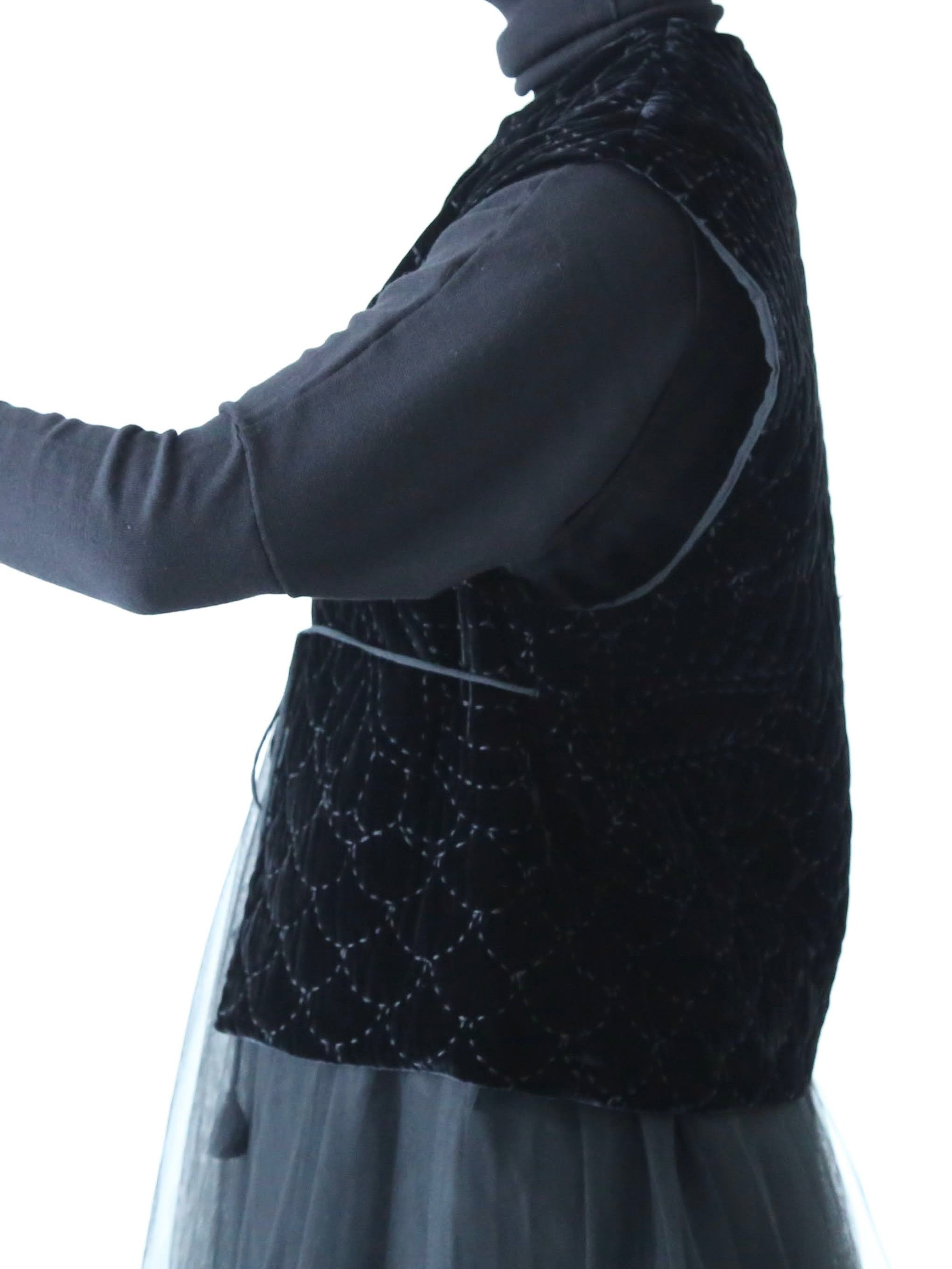 TOWAVASE パーマネントトワヴァーズベスト(ベルベット) [30-0020A]