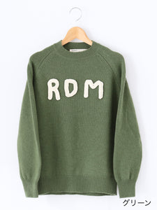 R&D.M.Co- レタードセーター [6336]