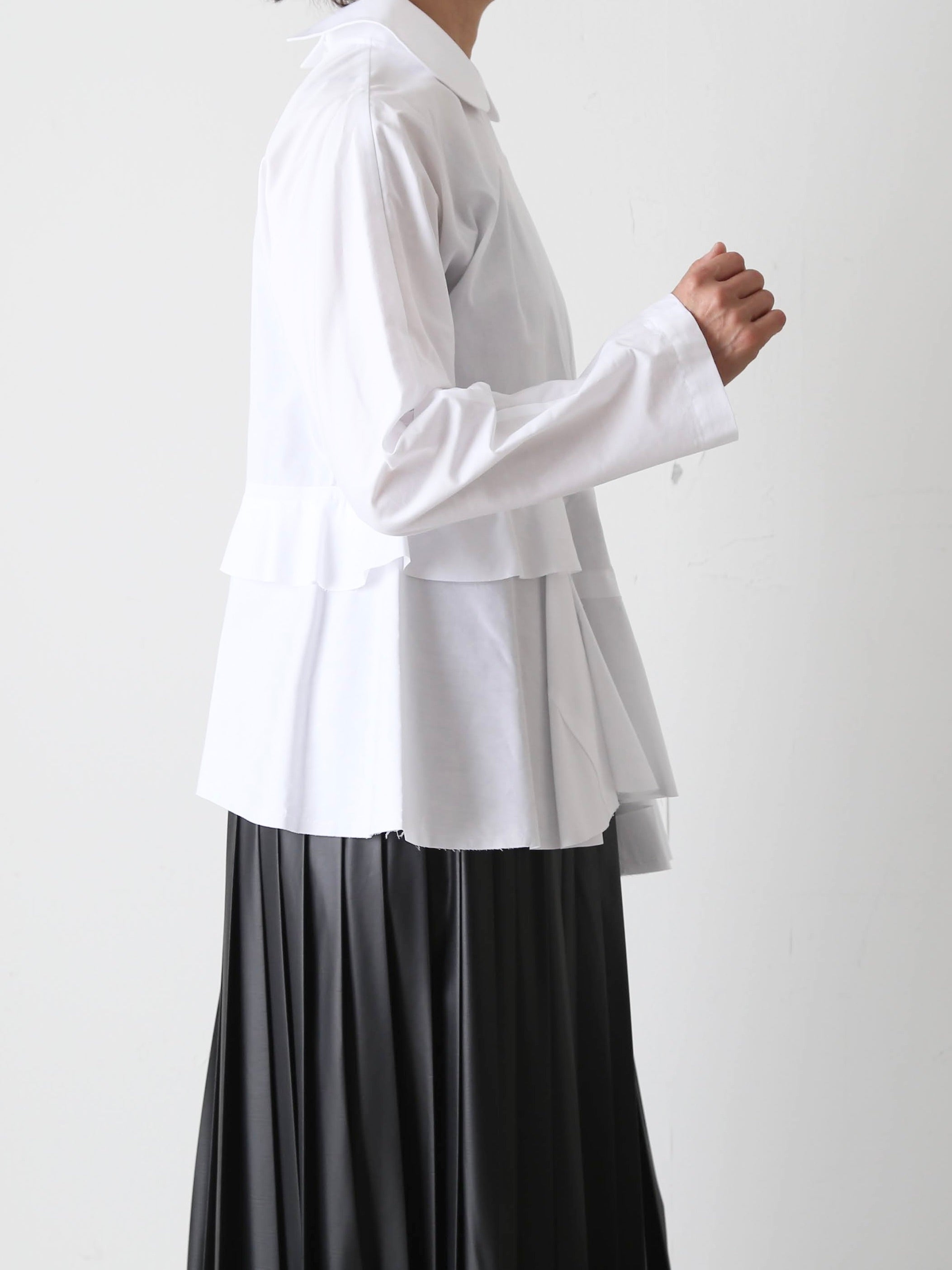 tao 綿ブロードブラウス(襟) [TP-B017-051]