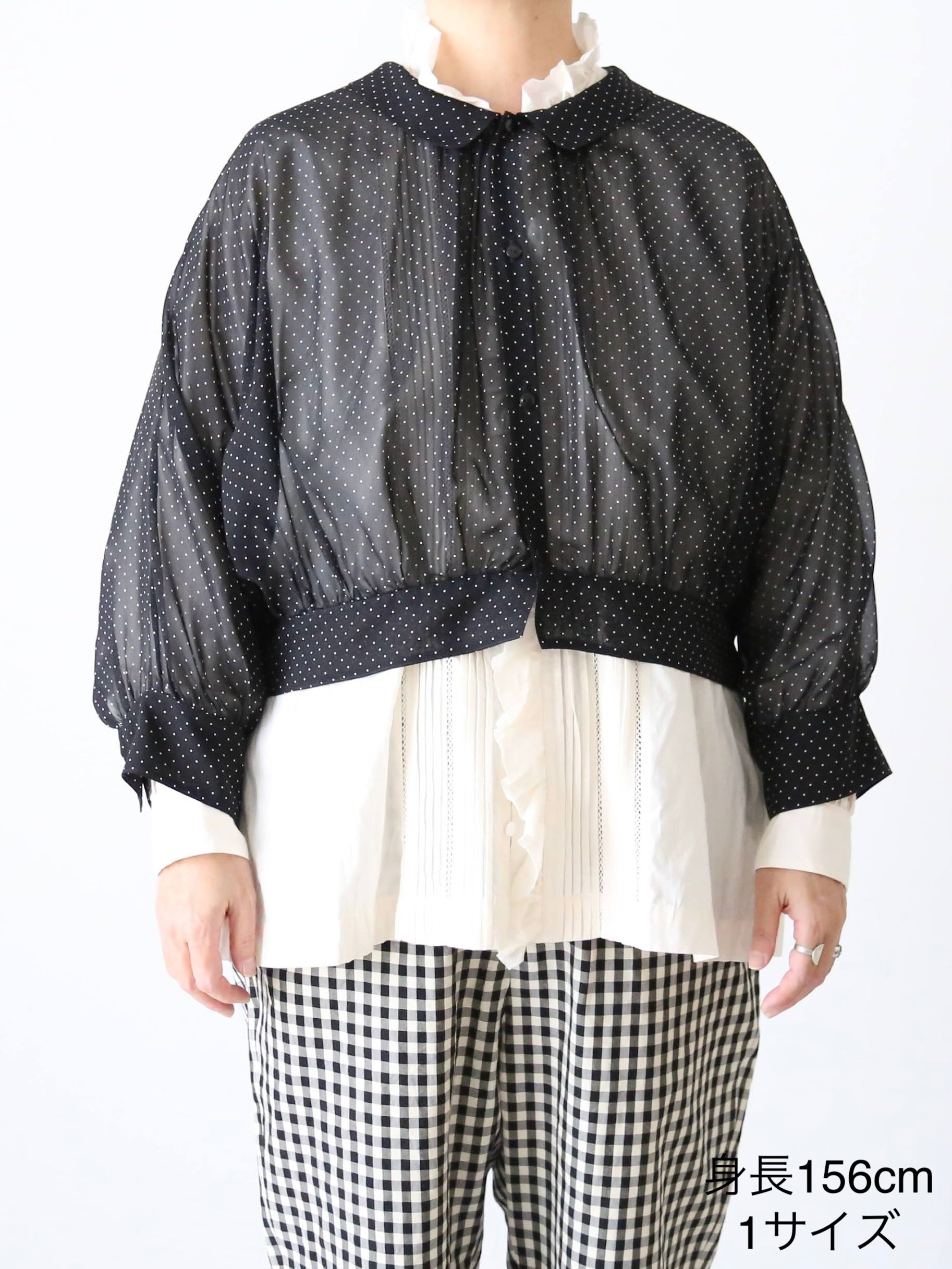 TOUJOURS カラードボレロブラウス [TM43IS01]