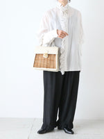 画像をギャラリービューアに読み込む, ebagos フニュシュリンクハンドバッグM [14629]
