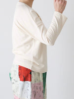 画像をギャラリービューアに読み込む, R&amp;D.M.Co- パイルエンブロイダリードロップショルダー [7981]
