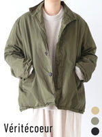 Load image into Gallery viewer, Veritecoeur Garment-Dyed Short Coat [ST-183]
