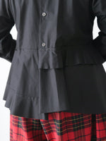 画像をギャラリービューアに読み込む, tao 綿ブロードブラウス(襟) [TP-B017-051]
