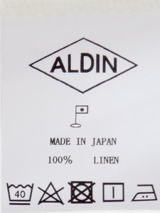ALDIN  ホワイトフルエプロン [10-209]