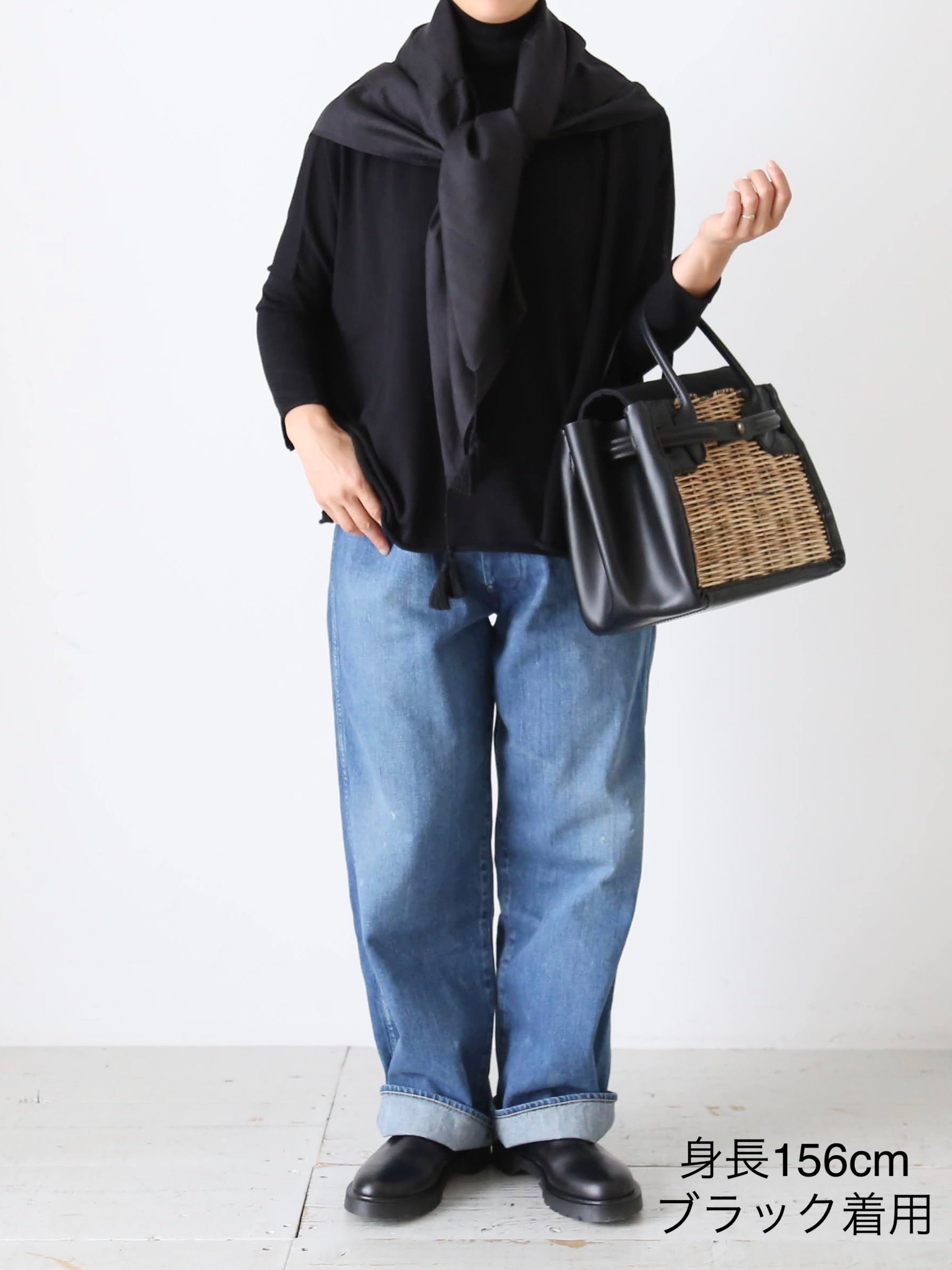 BUNON タッセルスカーフ [BN2554]