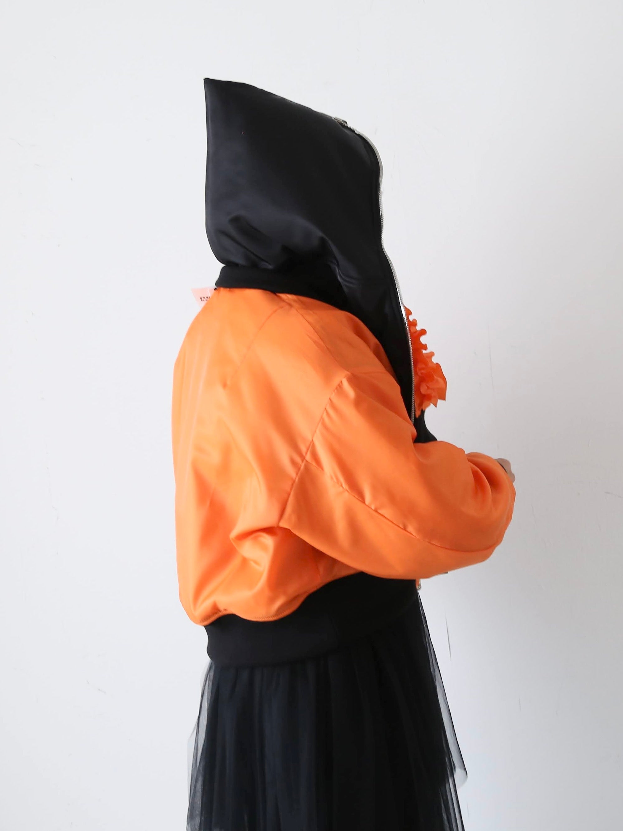 noir kei ninomiya ナイロンツイルジャケット [3P-J013-051]