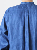 画像をギャラリービューアに読み込む, OLDMAN'S TAILOR ブリティッシュオフィサーロングリネンシャツ [m1404]
