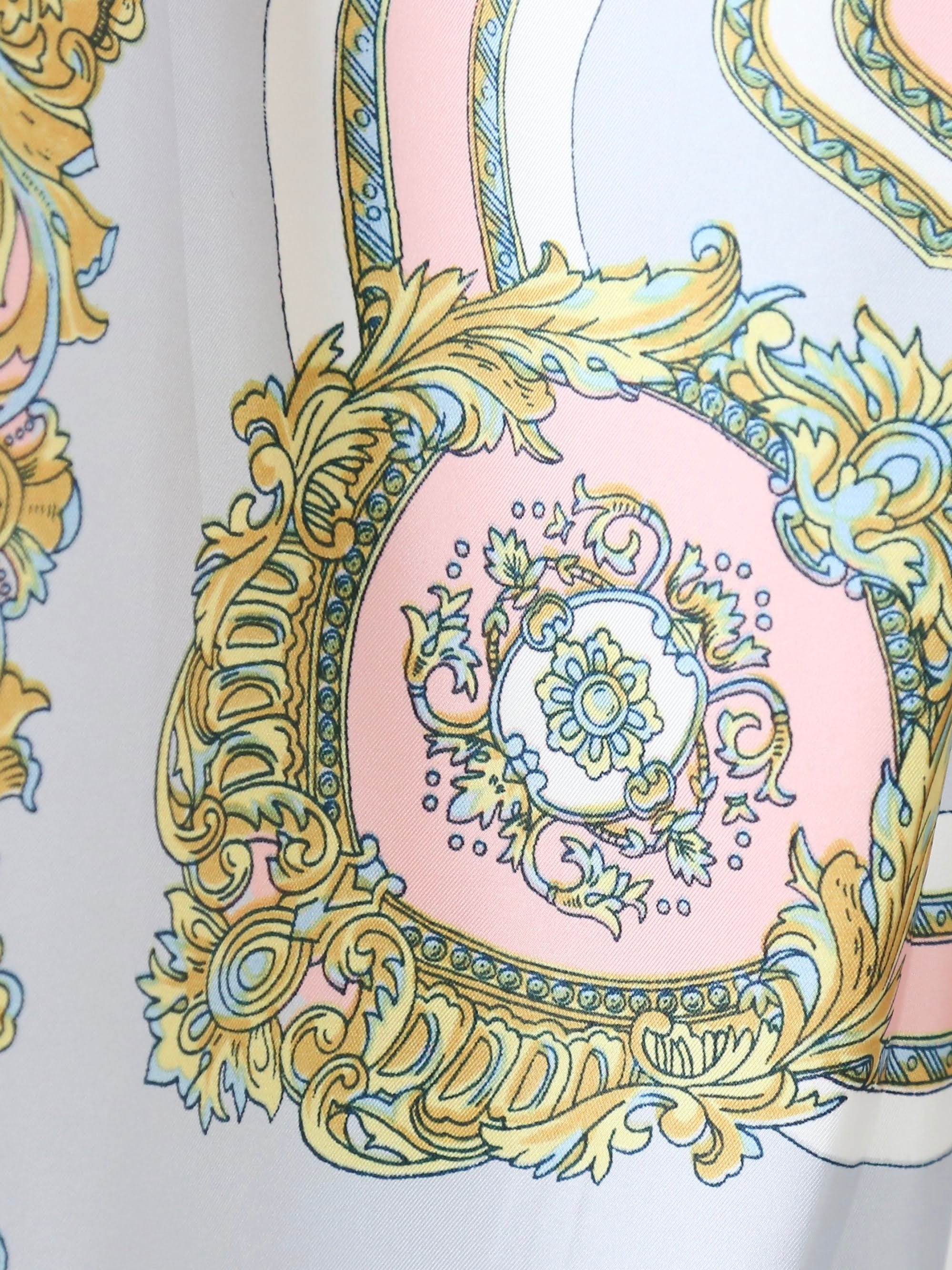 tao エステルスカーフ柄プリントMIXパンツ C柄 [TP-P006-051-C]