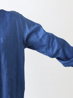 画像をギャラリービューアに読み込む, OLDMAN'S TAILOR ブリティッシュオフィサーロングリネンシャツ [m1404]
