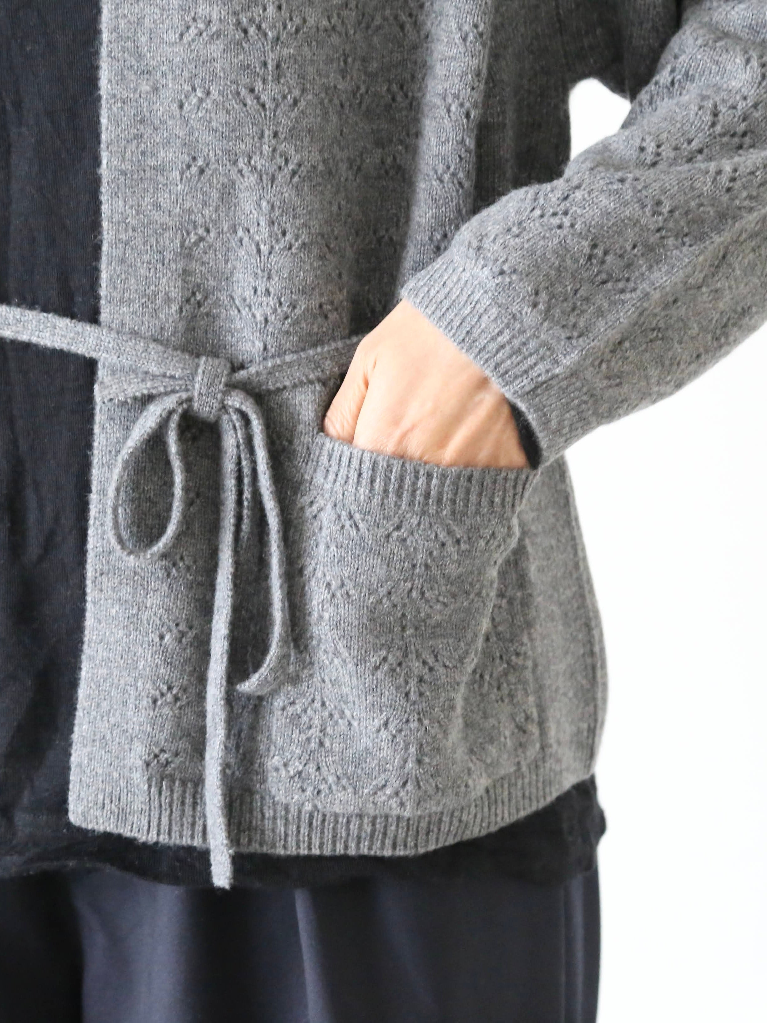 TOWAVASE パニエカーディガン(2本取り) [28-0037A]