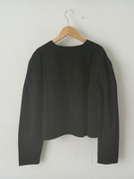 画像をギャラリービューアに読み込む, shida パフスリーブカーディガン [250203]
