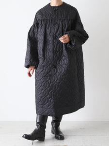 noir kei ninomiya エステルツイルキルトコート [3P-C003-051