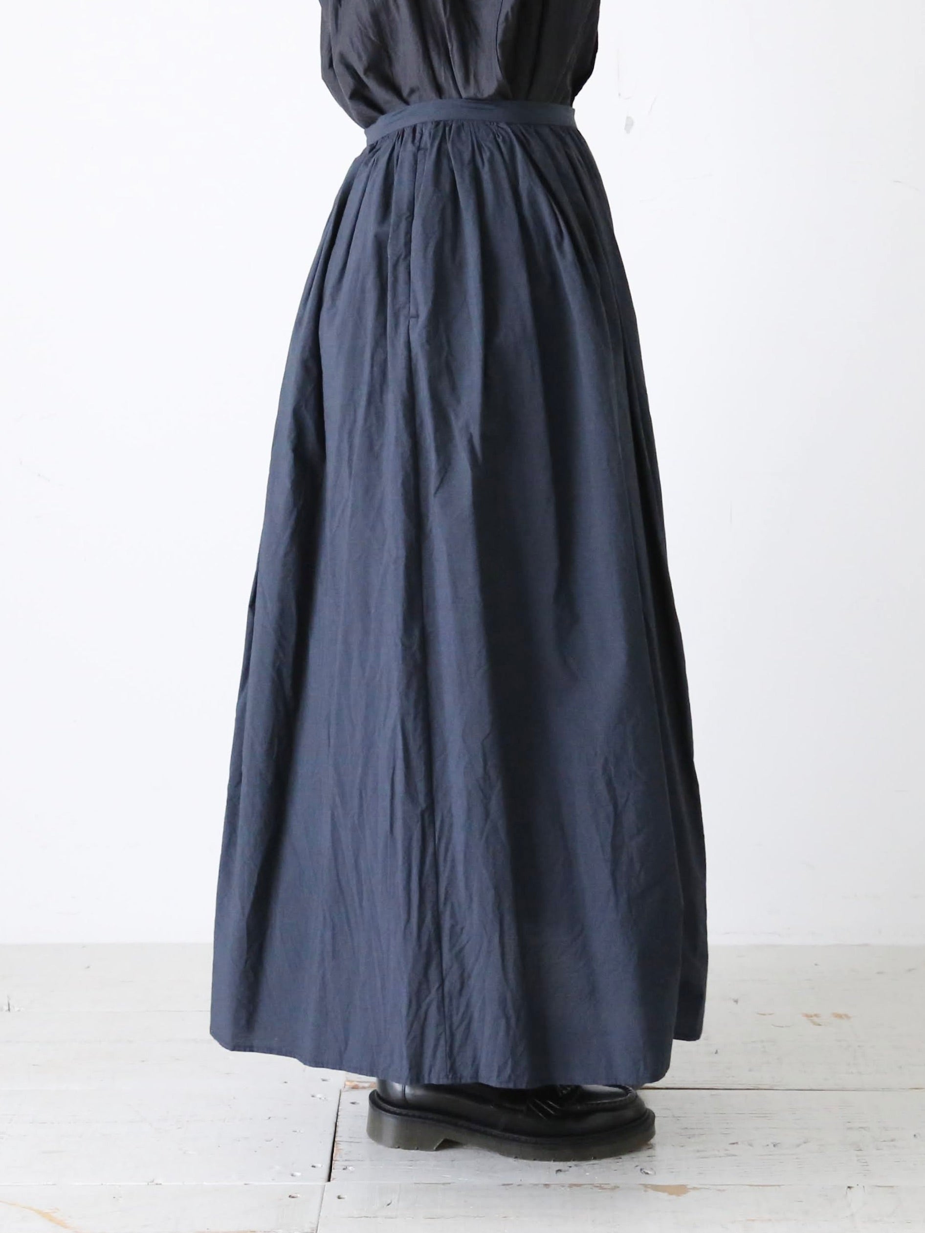 TOUJOURS ランダムプリーテッドマキシスカート [TM42BK04]