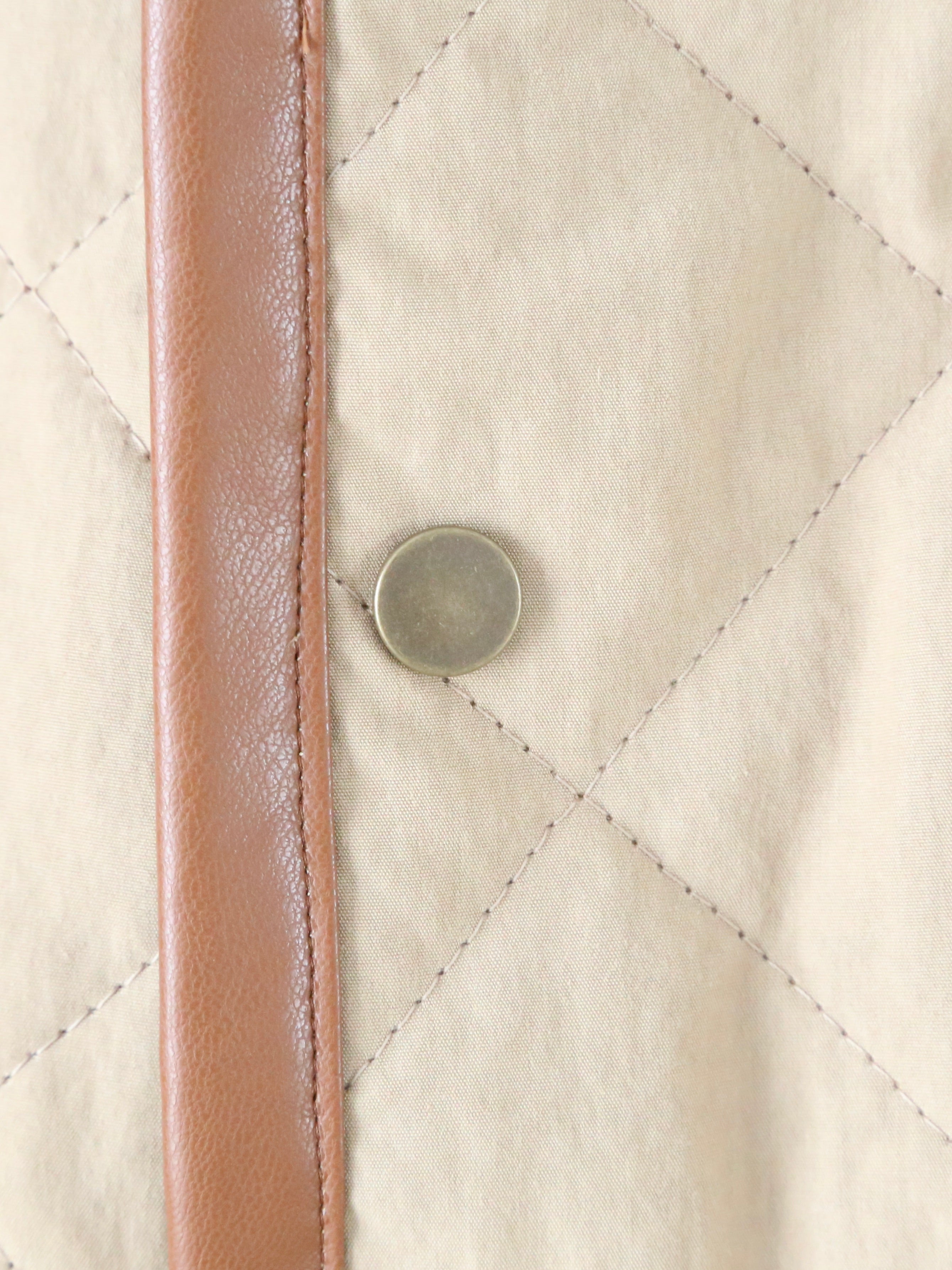 R&D.M.Co- ウォータープルーフキルティングロングコート [7729]