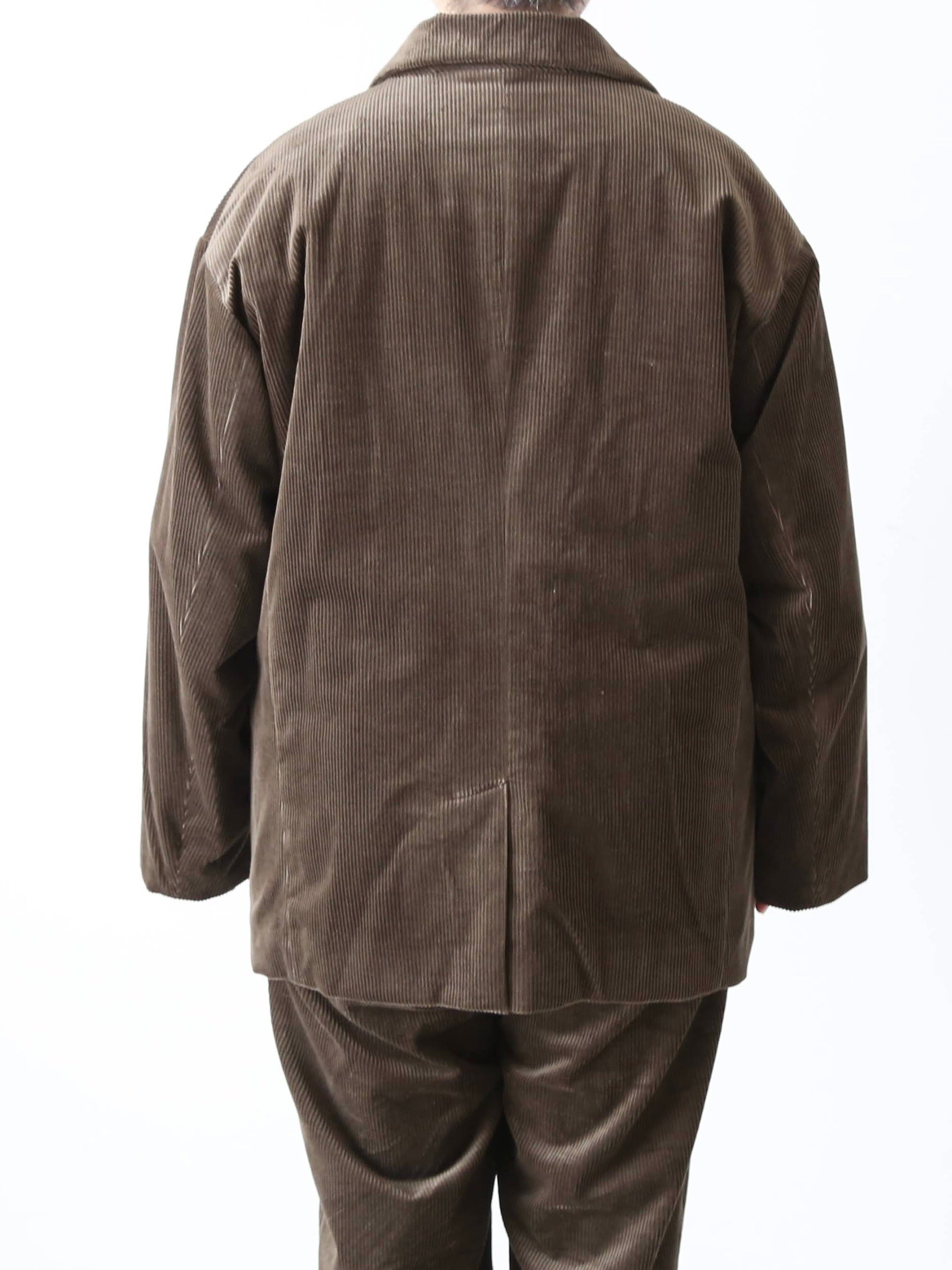 TOUJOURS オーバーサイズ1＋2ボタンサックジャケット [TM43RJ01]