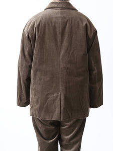 TOUJOURS オーバーサイズ1＋2ボタンサックジャケット [TM43RJ01