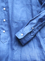 画像をギャラリービューアに読み込む, OLDMAN'S TAILOR ブリティッシュオフィサーロングリネンシャツ [m1404]
