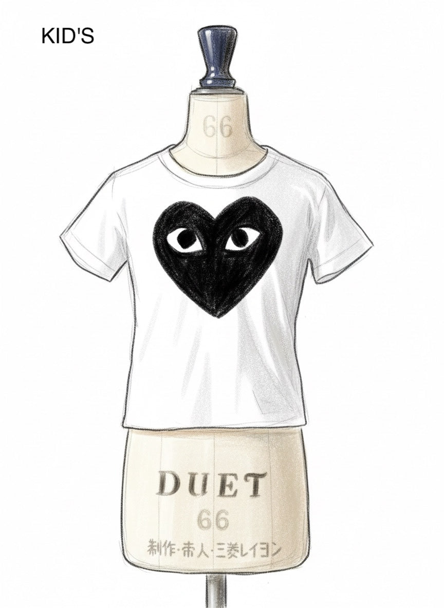 COMME des GARÇONS TシャツSサイズ コムデギャルソンCDG限定Tシャツ1986 ete（ブラック・マーケット復刻版