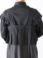 Load image into Gallery viewer, noir kei ninomiya  エステルギャバジンワンピース [3R-O006-051]
