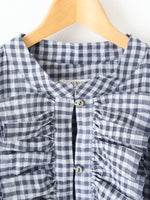 画像をギャラリービューアに読み込む, BUNON フリルオーバーオール [BN2629]
