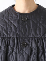 画像をギャラリービューアに読み込む, noir kei ninomiya エステルツイルキルトコート [3P-C003-051]
