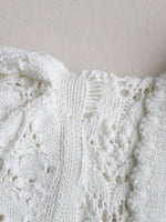 画像をギャラリービューアに読み込む, tao  綿透かし柄MIXニット [TQ-N014-051]
