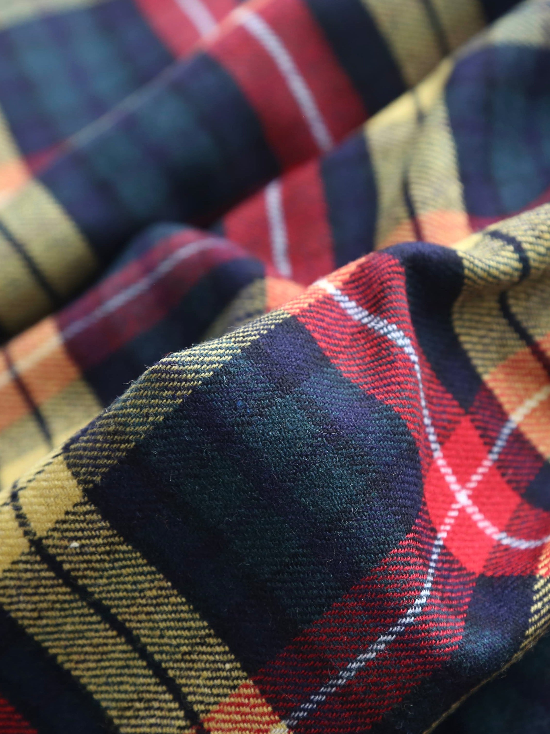 tao タータンチェック先染めパンツ [TP-P010-051]