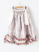 画像をギャラリービューアに読み込む, tao エステルウェザープリント製品染スカート Fumi Imamura [TQ-S005-051]
