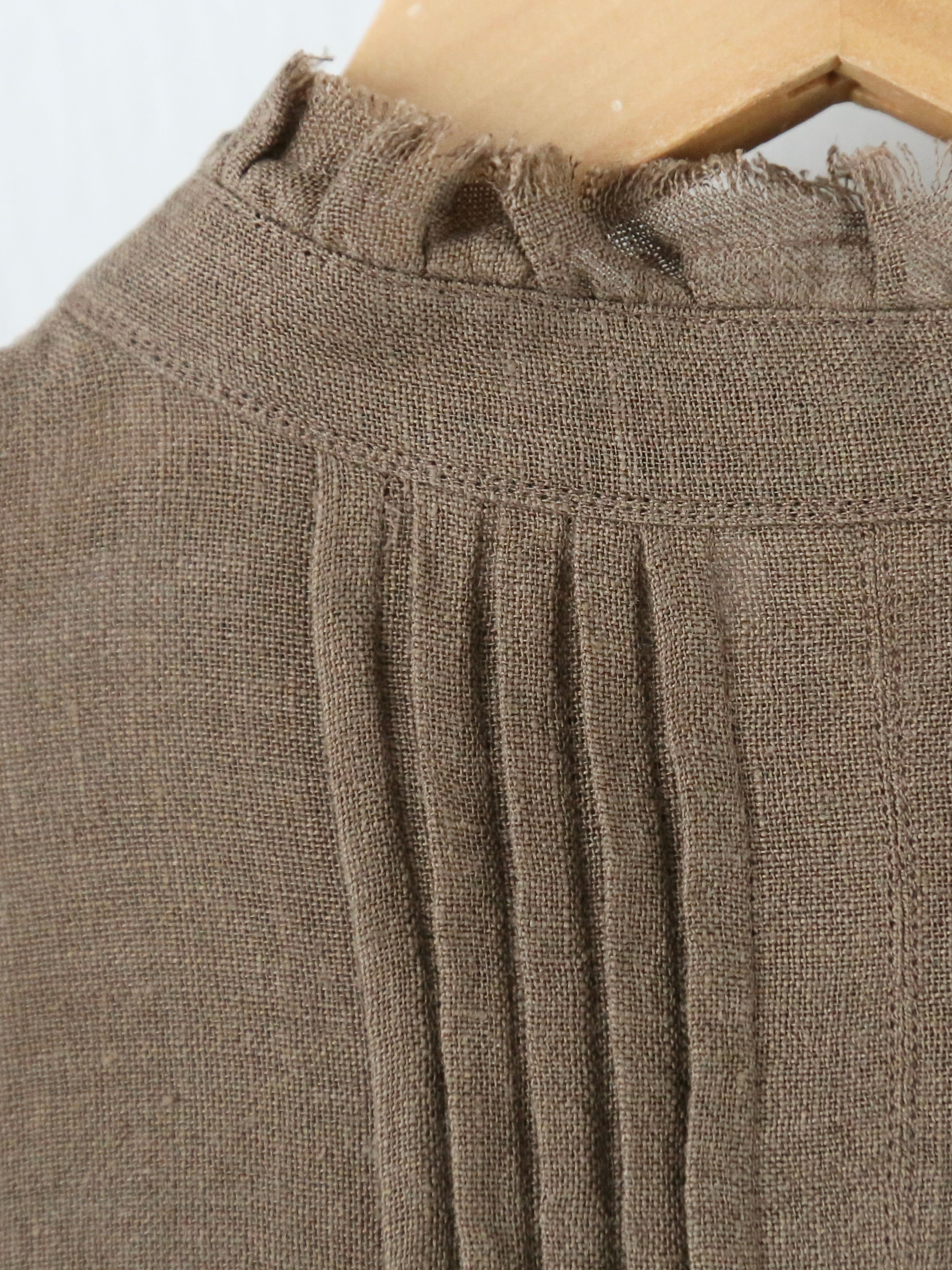 suzuki takayuki ピンタックブラウス [A261-06]