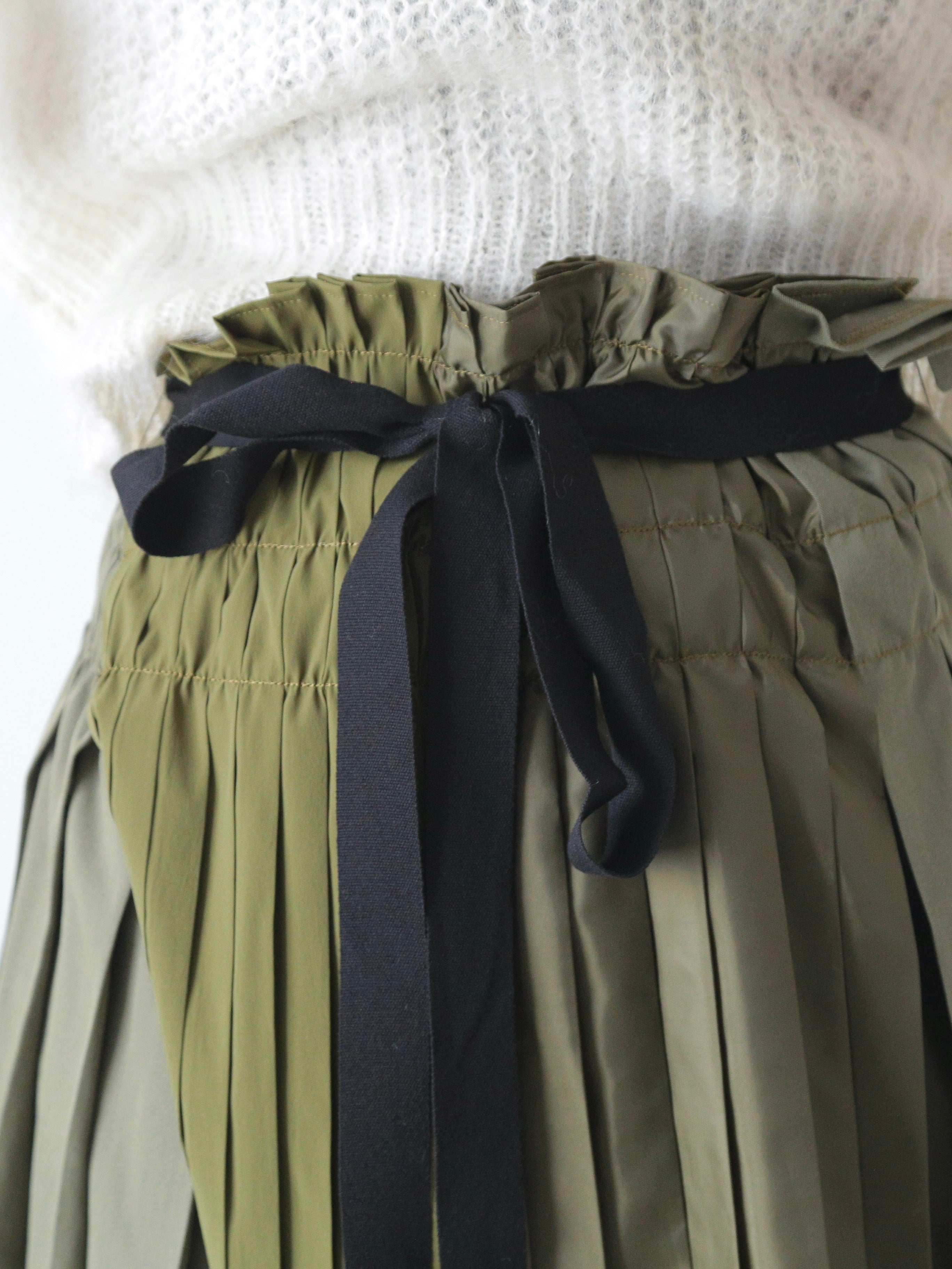 tao エステルタフタMIX スカート [TP-S006-051]